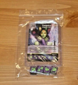 Dice Masters Infinity Gauntlet * GAMORA * RARE Uncommon Set CUR 4 Würfel - Bild 1 von 1