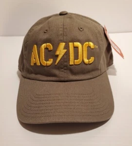 ACDC Mütze verstellbar moos/gelb American Needle Rock AC/DC Band Cap - Bild 1 von 6