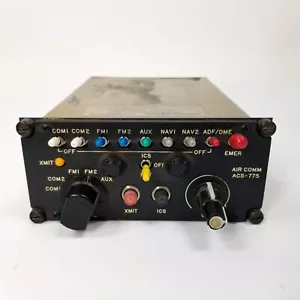 ACS-775 Air Comm System Audio Mixer Panel - Bild 1 von 6