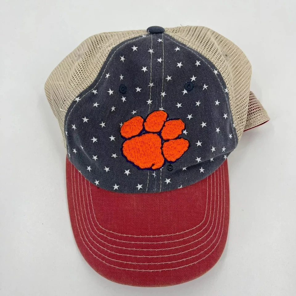 Top of The World Snapback Hat Women's Size Multicolor Clemson Tigers NCAA Mesh - Image 1 of 4