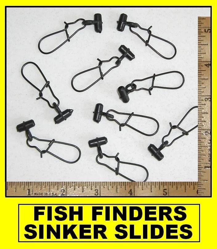 Eagle Claw 02162-102 Fishfinder Swivel Large Black BULK 144bg