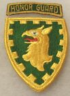RARE "HONOR GUARD" GOLD ON GREEN GERMAN MADE TAB CE AS MADE 44TH INF  BDE ME