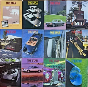 THE STAR - MERCEDES-BENZ CLUB OF AMERICA MAGAZINE LOT (12) - FULL YEARS 1992-93 - Imagen 1 de 14