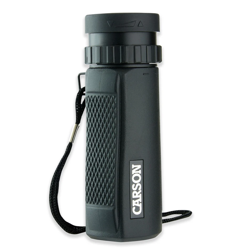 Carson BlackWave 10X25mm Waterproof Monocular, Black WM-025 - Image 1 of 4