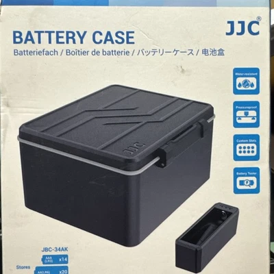 硬质保护壳 适用于 AA AAA 电池 带测试仪 适用于 20 AA 和 14 AAA 电池 — 第 1/2 张图片