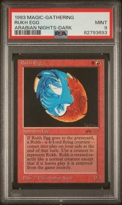 Rukh Egg (Dark) - Arabian Nights - MINT - PSA 9. See MTG in store - Image 1 of 2