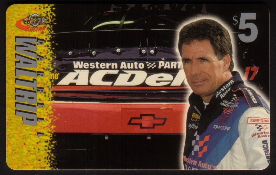 Darrell Waltrip (Card #4 of 15) Assets Racing 1996 Phone Card - Image 1 of 1