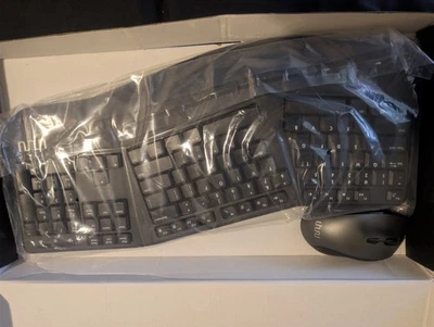 WKB-1600CB TruForm Media Wireless Ergonomic Keyboard & Optical Combo with 24 ... - Image 1 of 3