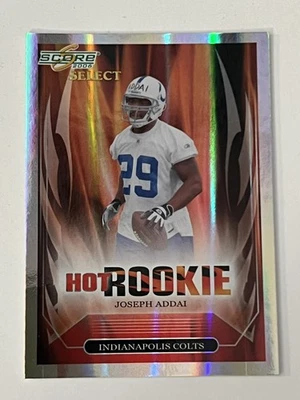 2006 Score Select Joseph Addai RC #14 Hot Rookies #d 72/749 Indianapolis Colts  - Image 1 of 3