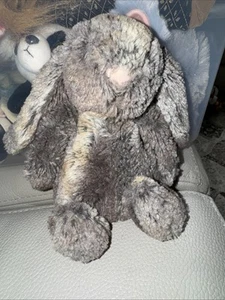 Jellycat Bashful Bunny Rabbit Woodland Soft Brown Grey Plush Stuffed Animal - Picture 1 of 2