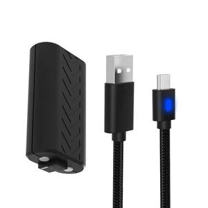 Ni MH Battery Pack&Charging Cable & LED Indicator for Xbox Series S/X Controller - Afbeelding 1 van 7