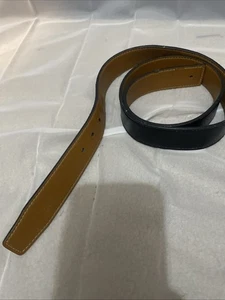 Hermès Reversible Leather Belt Strap (No Buckle) - Picture 1 of 7