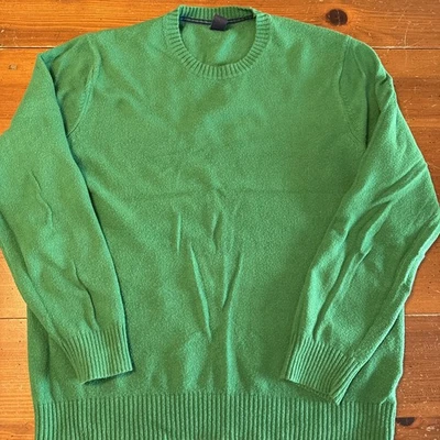 Vintage Gap Kelly Green Men’s Crewneck Sweater Size XL Cotton Wool Blend - Image 1 of 4