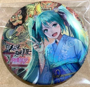 Project SEKAI Hologram Can Badge Miku Hatsune Hirosaki Neputa 300th Festival - Picture 1 of 1
