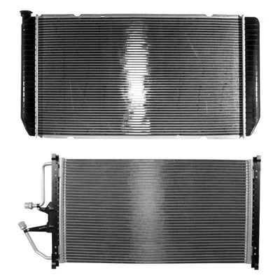 Kit de radiador y condensador de refrigeración de alcance para Chevy K2500 Suburban 94-99 Foto 1 de 2