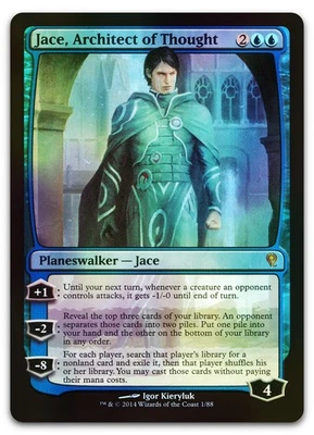 Jace, Architect of Thought #1 (Foil) (LP) Jace vs Vraska DDM Magic MTG - Image 1 of 2