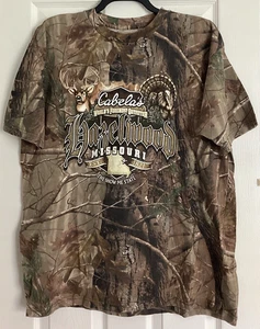 Cabelas Camo T-Shirt Size 1X Hazelwood Missouri - Picture 1 of 7