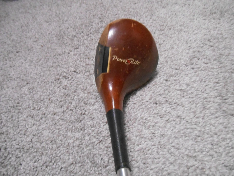 VTG H & B PowerBilt Pro Sonic 1 Wood Steel shaft - Image 1 of 4