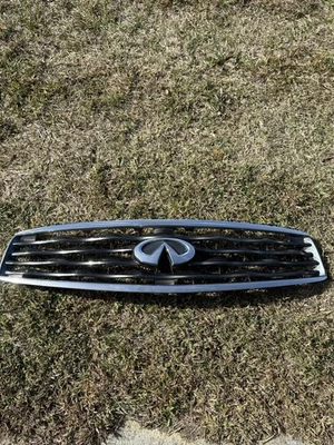 Parrilla superior delantera Infiniti FX35 FX50 2009 2010 2011 con emblema original OEM Foto 1 de 4