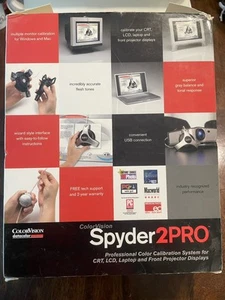 ColorVision SPYDER2PRO Studio Colour Calibration For Crt / Lcd Displays Complete - Picture 1 of 4