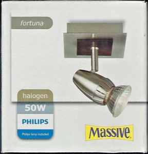 Philips Massive 55210/70/10 - fortuna GU10 Max: 50 Watt mit Schalter - Bild 1 von 2