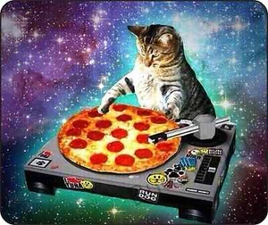 New Large Galaxy Space Top Cat Mouse Pad For Laptop Computer Gaming Mousepad M17 - Picture 1 of 5