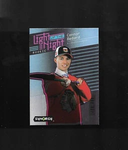 2023-24 Synergy LIMITED LIGHT UP THE NIGHT ROOKIE RC # LN-CB CONNOR BEDARD /499 - Bild 1 von 2