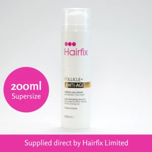 Hairfix Follicle+ Anti-Age Serum 200ml for fine, thinning hair (RRP £54.00)