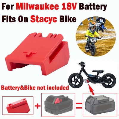 MARKENLOS Battery-Adapter für Stacyc 12"" und 16"" auf für Milwaukee 18V Li-ion Akkus