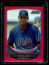 Rainy Lara 2013 Bowman Chrome Prospects Pink Magenta Refractor Card 5/35 #BCP153