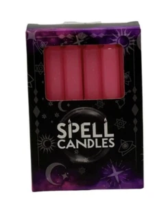 Pack de 12 velas de hechizo rosa de 10 cm. Otros colores disponibles - Imagen 1 de 1