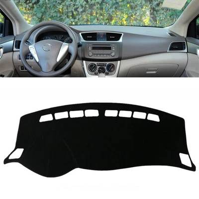 ADEQUADO PARA 2013 - 2017 NISSAN SENTRA PAINEL CAPA DASHMAT PAINEL TAPETE ALMOFADA PROTETOR SOLAR - Imagem 1 de 4