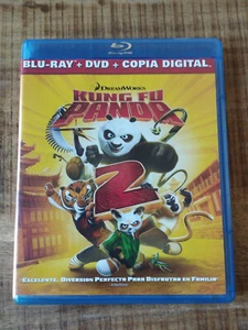 Kung Fu Panda 2 - Blu-Ray + DVD + Extras Dreamworks Castellano Ingles Reg 2 Am - Imagen 1 de 4