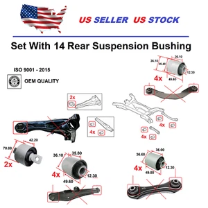 Rear Control Lateral Trans Arm Bushing For Outlander 08-20 Outlander Sport 11-20 - Picture 1 of 7