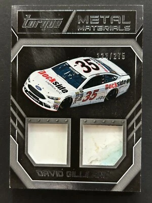 2017 Panini Torque David Gillilano Metal Materials MM-DG  123/275 - Image 1 of 2