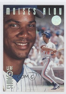 1996 Leaf Studio Silver Press Proof /100 Moises Alou #101