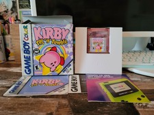 Kirby Tilt  n Tumble Nintendo Game Boy Color gbc complete box set