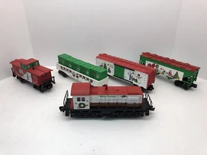 K LINE O-27 SANTA'S YULETIDE SPECIAL READY TO RUN TRAIN SET - Picture 1 of 7