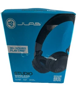 JLab Studio Bluetooth Wireless On-Ear Headphones - Black-open Box - Picture 1 of 4