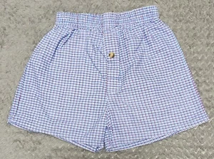 Basic + ~ Boy's Boxer Shorts ~ Size 6 ~ Plaid. - Picture 1 of 6