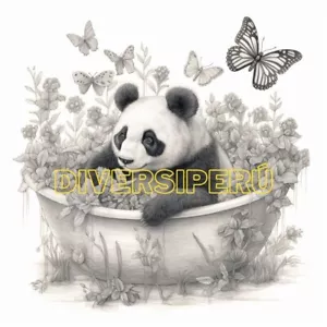 Digital Image Picture Photo Background Desktop Wallpaper Design Art Pencil Panda - Picture 1 of 1