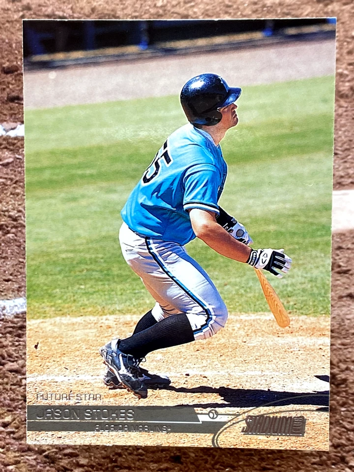 2003 Topps Stadium Jason Stokes #110 - Image 1 of 2