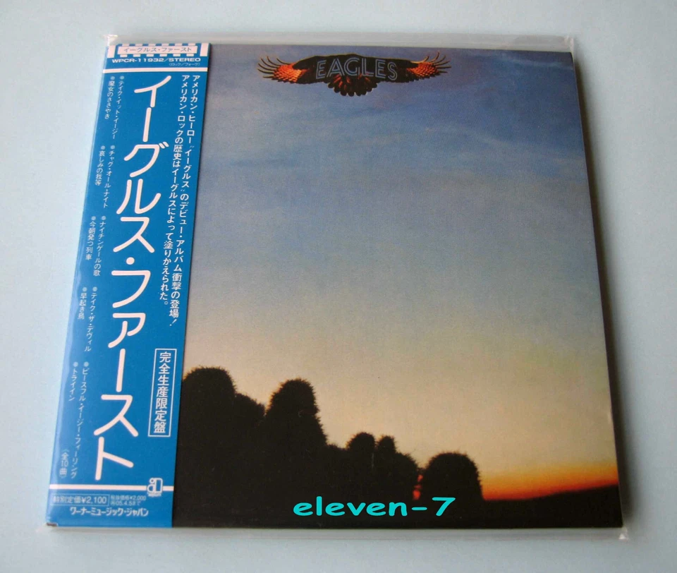 THE EAGLES Eagles WPCR-11932 JAPAN mini lp CD new & still sealed - Bild 1 von 1