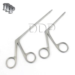 2 ALLIGATOR EAR FORCEPS SERRATED 3.5'' 5.5'' ENT SURGICAL INSTRUMENTS - Picture 1 of 3