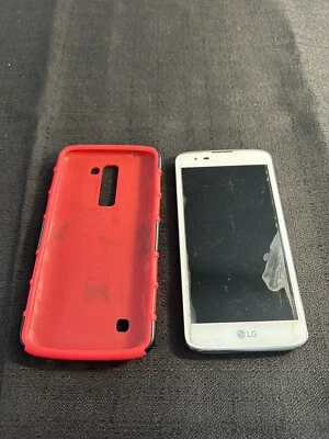 LG K7 MS330 - 8GB - White (MetroPCS) Smartphone For Parts - Image 1 of 4