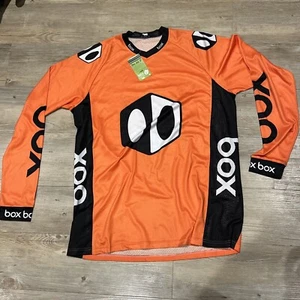 BOX Renntrikot Erwachsene X-Large orange KMC ODI BMX Race Mountainbike DH Freeride - Bild 1 von 10