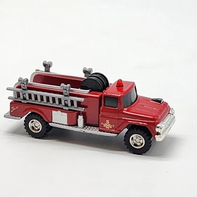 Funrise Tonka 2012 Hasbro Firetruck Diecast 4"L Made in Vietnam Displayed Only - Image 1 of 4