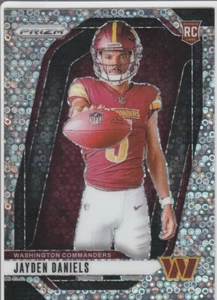Jayden Daniels 2024 Panini Prizm Variation No Huddle Disco Commanders RC #17 HOT - Bild 1 von 4