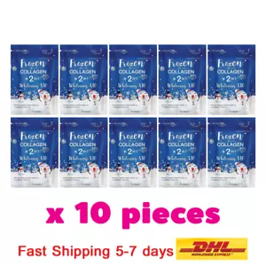 10 x gefrorene Kollagenpeptide Glutathion aufhellende helle Haut + QR-Code - Bild 1 von 8