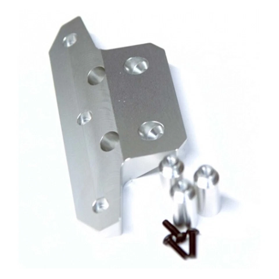 NEW STRC Aluminum Front Bumper Silver : Traxxas Drag Slash - Image 1 of 1